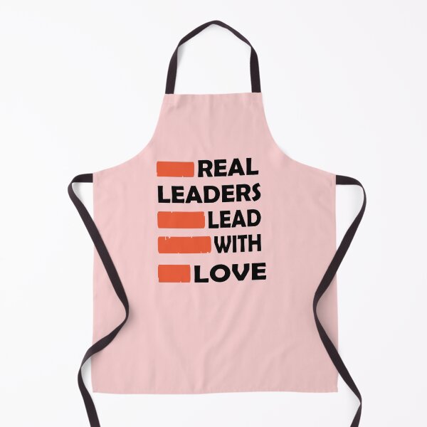 Item preview, Real Leaders Lead With Love designed and sold by PrintBrint.