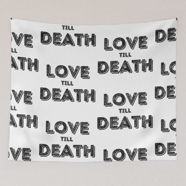 Item preview, Love Till Death designed and sold by WorldPrintTees.