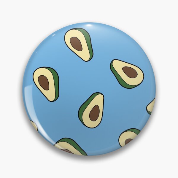 Item preview, Avocado Pattern in blue designed and sold by Cathal O'Toole.