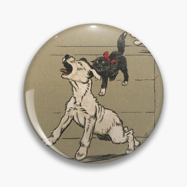 Item preview, Cecil Aldin: Beware of a Sneak Attack. designed and sold by ebrawne.