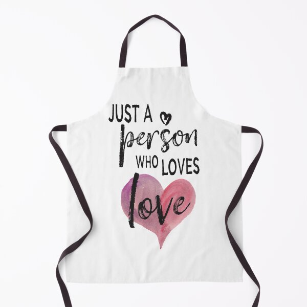 Item preview, Just a Person Who Loves Love Valentines Lover Watercolor designed and sold by The Princess Saves Herself.