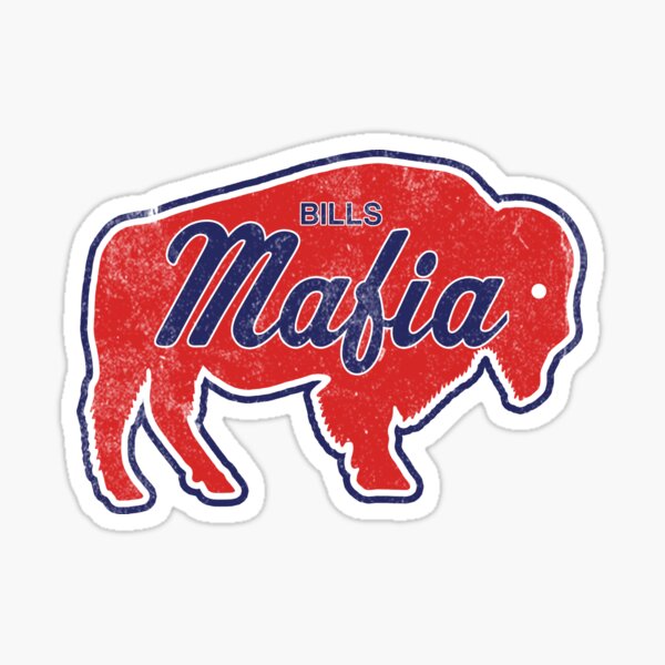 Bills Mafia Buffalo Red Sticker For Sale By Undefeatd Redbubble 1089