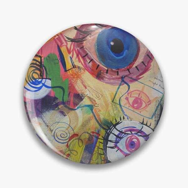 Item preview, Trippy Colorful Multicolored Abstract Painting designed and sold by Onlyomniscience.