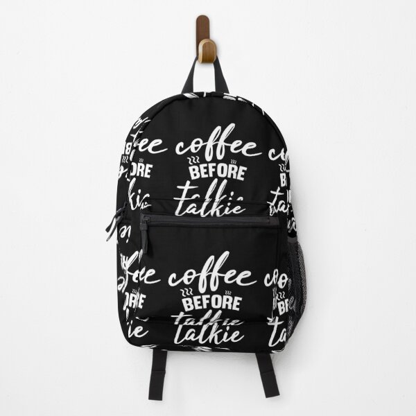 Item preview, Coffee Before Talkie - Coffee Humor designed and sold by jacks-tees.