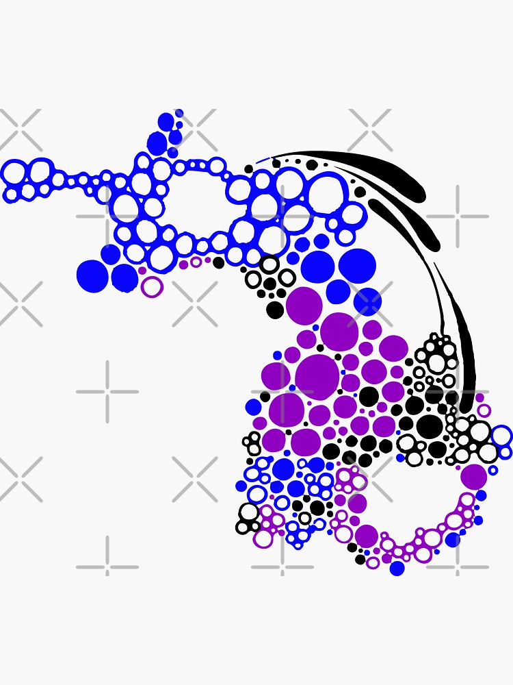 Abstract Bubbles Cool Vibes by that5280lady