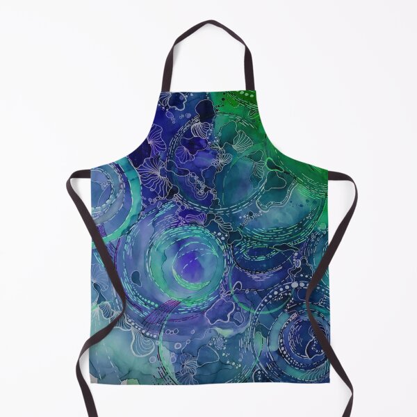 Item preview, Navy Circular Thinking designed and sold by Lois Gardiner.