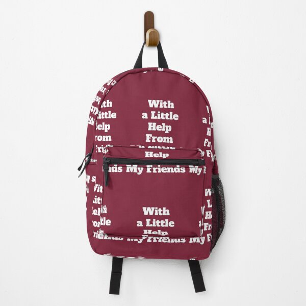 Item preview, With a Little Help From My Friends designed and sold by QuotesDogma.
