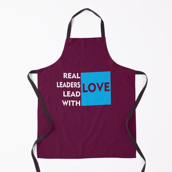 Item preview, Real Leaders Lead With Love designed and sold by PrintBrint.