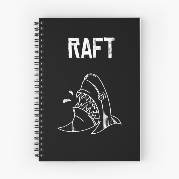 Item preview, Raft Game Funny Shark Attack  designed and sold by sun-shadoww.