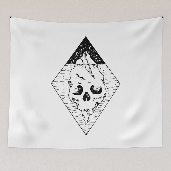 Item preview, Melting Skull Iceberg designed and sold by hugoncalves.