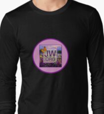 JW.ORG Logo With a Meadow Full of Flowers Long Sleeve T-Shirt