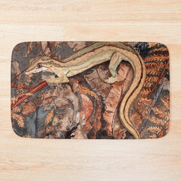 Item preview, New Zealand Coromandel Striped Gecko designed and sold by AuntieBetty.
