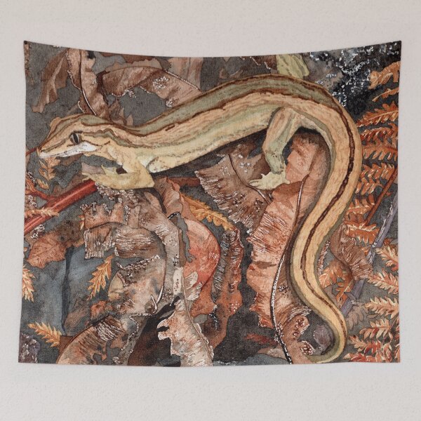 Item preview, New Zealand Coromandel Striped Gecko designed and sold by AuntieBetty.