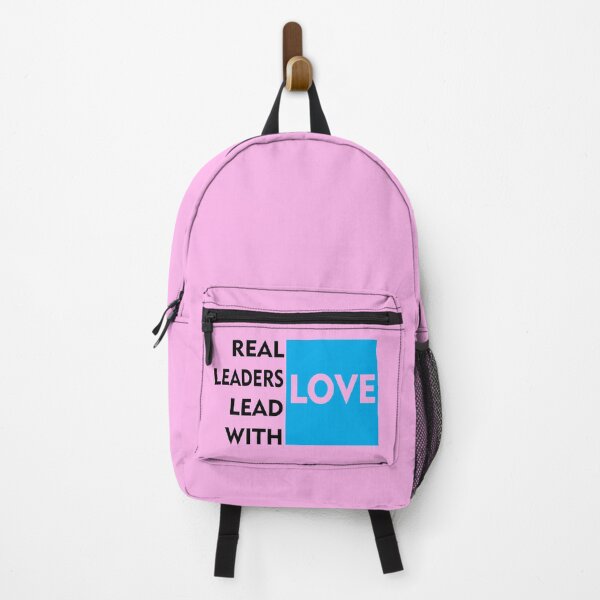 Item preview, Real Leaders Lead With Love designed and sold by PrintBrint.