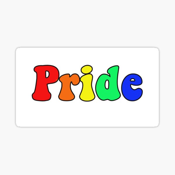 Lgbt Pride Sticker Sticker By Haylee4812 Redbubble