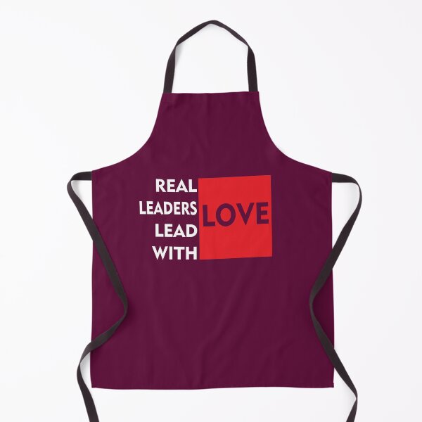 Item preview, Real Leaders Lead With Love designed and sold by PrintBrint.