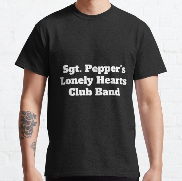 Beatles Sgt. Pepper's Lonely Hearts Club Band T-Shirt Size: XL Black