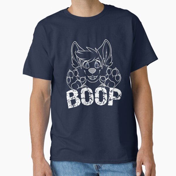 Item preview, BOOP Fursuit puppy dog , Cute Furry Fursona quote designed and sold by Surfer Dave Designs.