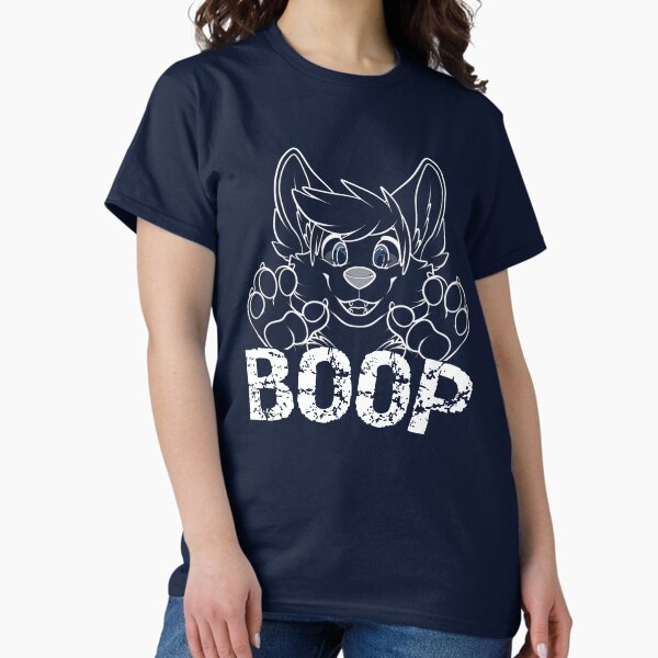 Item preview, BOOP Fursuit puppy dog , Cute Furry Fursona quote designed and sold by Surfer Dave Designs.