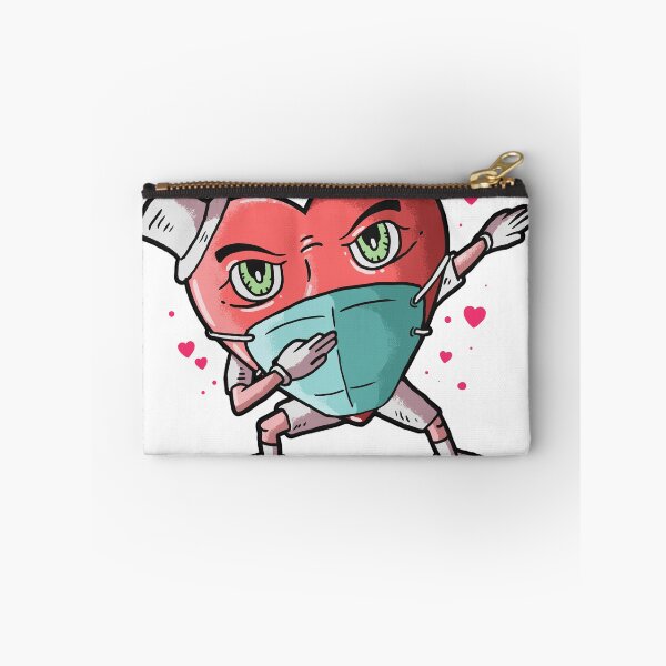 Artikelvorschau, Glücklicher Valentinstag 2021 Tupfen Herz in einer Maske entworfen und verkauft von Mytoonsquad.