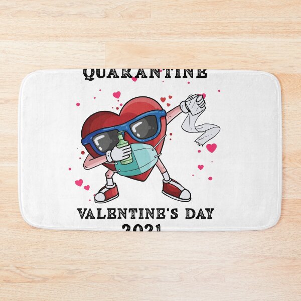 Artikelvorschau, Valentinstag unter Quarantäne 2021 Tupfendes Herz entworfen und verkauft von Mytoonsquad.