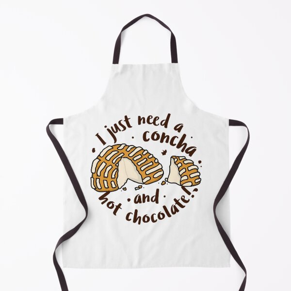 Item preview, I love concha mexican bread and hot chocolate designed and sold by mxifoodie.