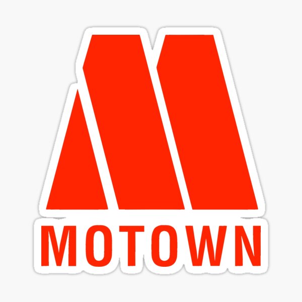 MOTOWN Records - Iconic Record Label Black Music Sticker
