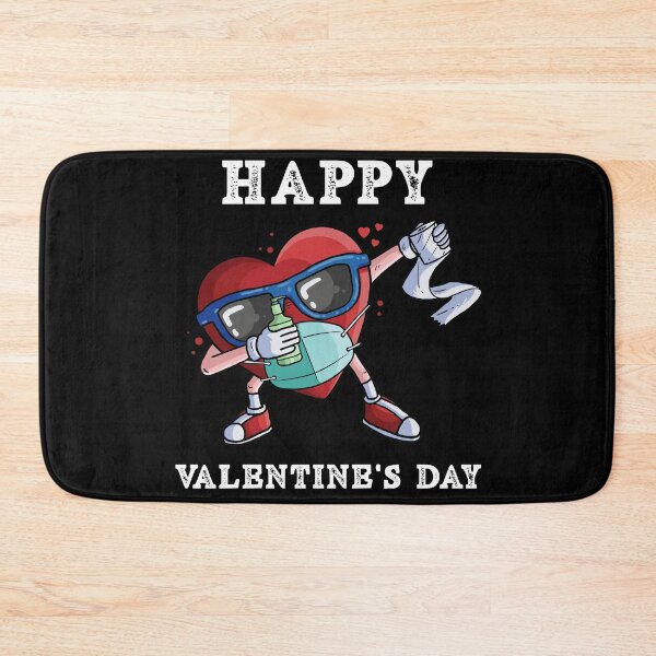 Artikelvorschau, Glücklicher Valentinstag 2021 Tupfen Herz in einer Maske entworfen und verkauft von Mytoonsquad.