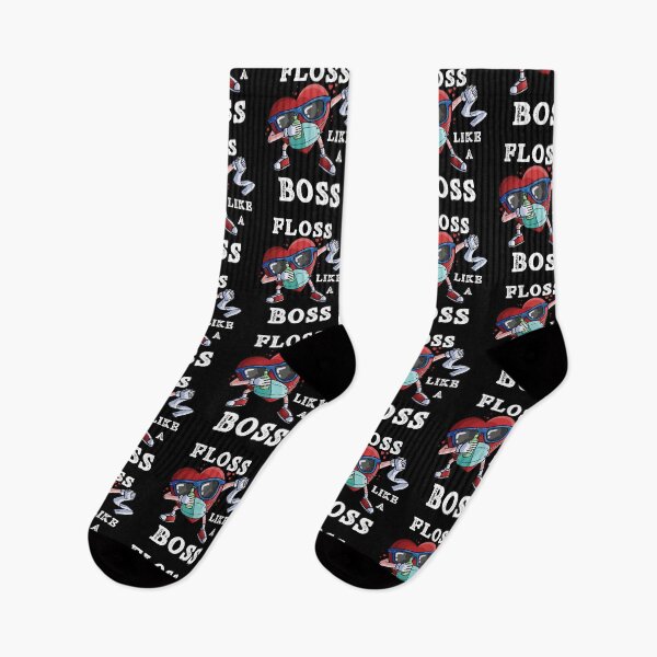 Item preview, Floss Like A Boss 2021 Dabbing Heart In A Mask designed and sold by Mytoonsquad.
