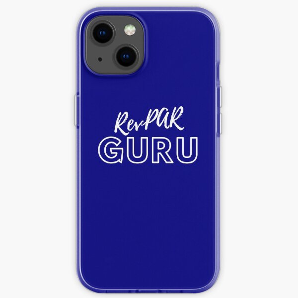 RevPAR Guru White & Navy Logo iPhone Soft Case