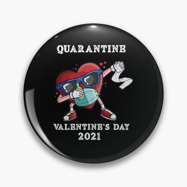 Artikelvorschau, Valentinstag unter Quarantäne 2021 Tupfendes Herz entworfen und verkauft von Mytoonsquad.
