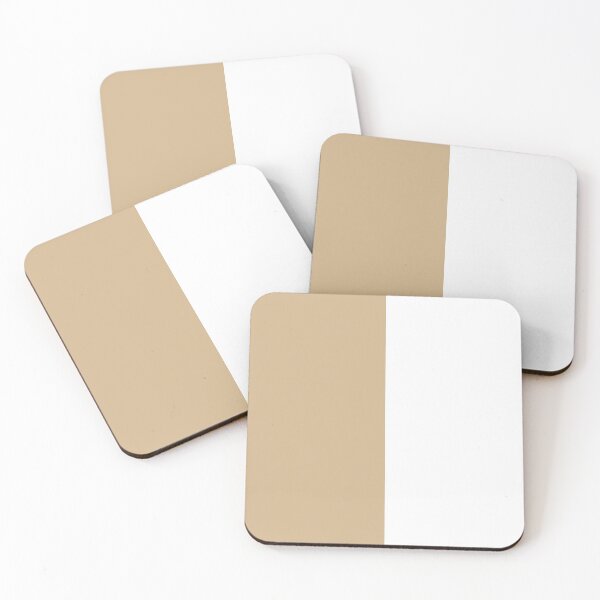 Item preview, Tropical Tan And White Half And Half designed and sold by rewstudio.