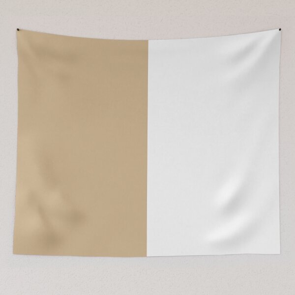 Item preview, Tropical Tan And White Half And Half designed and sold by rewstudio.
