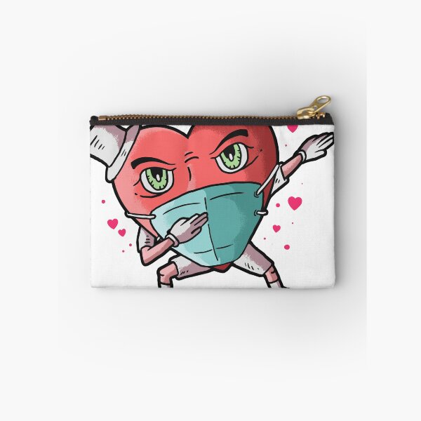 Artikelvorschau, Glücklicher Valentinstag 2021 Tupfen Herz in einer Maske entworfen und verkauft von Mytoonsquad.