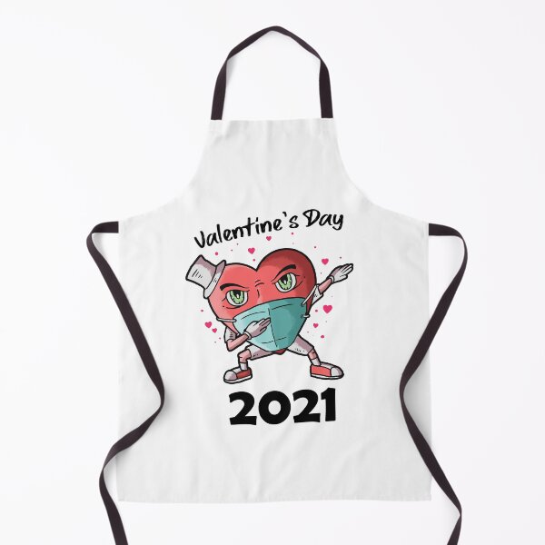 Item preview, Happy Valentine's Day 2021 Dabbing Heart In A Mask designed and sold by Mytoonsquad.