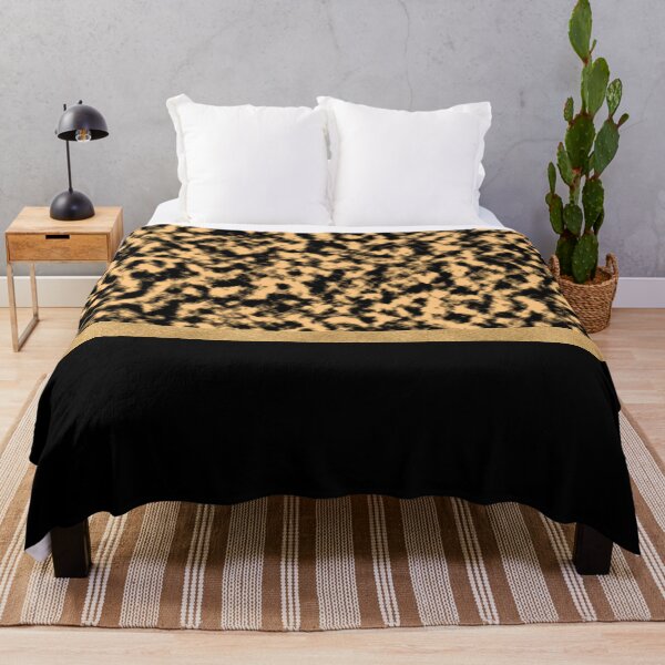 Item preview, Tan leopard gold black pattern designed and sold by myseptember18th.