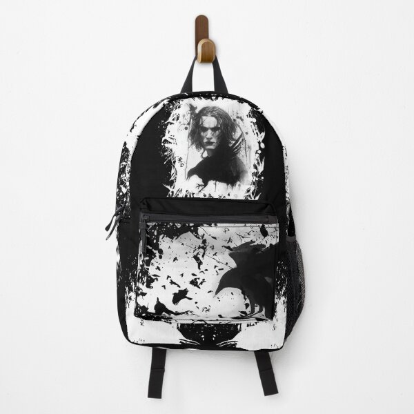 Murder of Crows Backpack hotsell - Stylish Original Art Printed Black and White Book Bag - Unique Crow Design Bag - Goth Backpack