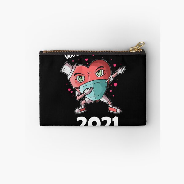 Artikelvorschau, Glücklicher Valentinstag 2021 Tupfen Herz in einer Maske entworfen und verkauft von Mytoonsquad.