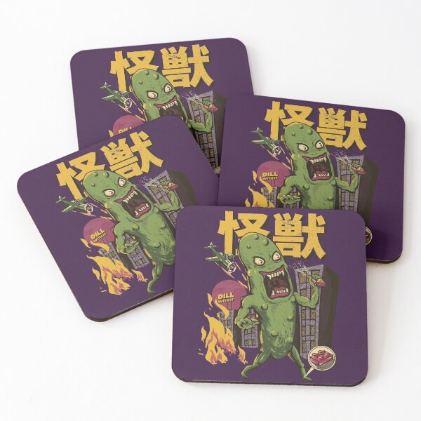 Item preview, Dill with It - Kaiju Pickle got in Trouble | Japanese Giant Monster | Kaijuism | Yōkai | Tokusatsu | Movies | Pickle Love | Cucumber Lover | Kinda Big Dill | Digistickie designed and sold by Any Color Designs.