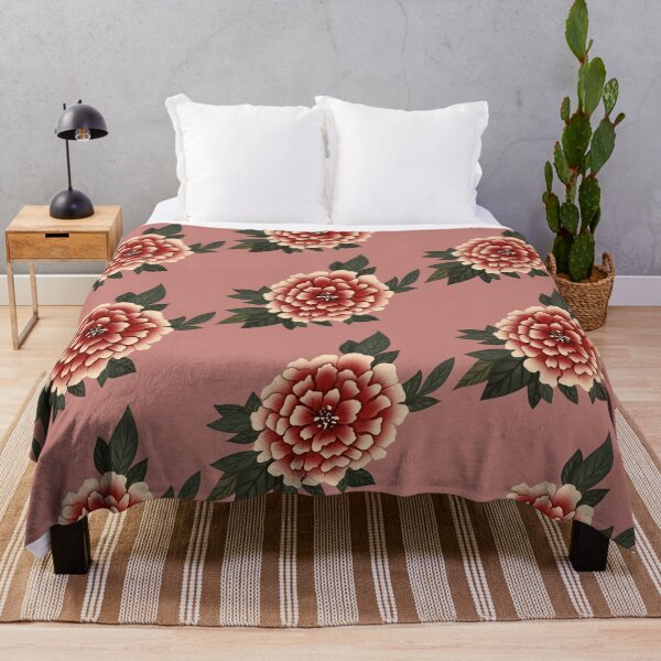 Artikelvorschau, Weiße und rosa Chrysantheme entworfen und verkauft von Antonia Ippolito.