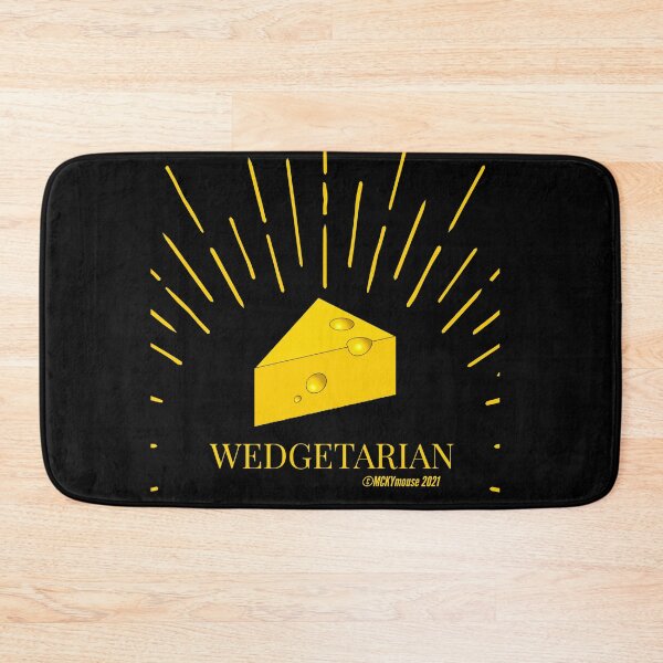 Item preview, WEDGETARIAN CHEESE LOVERS LOGO designed and sold by MCKYmouse.