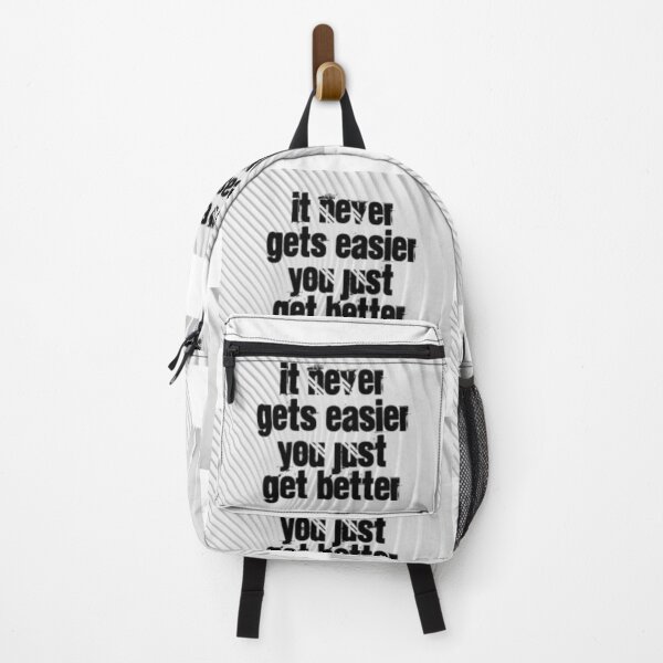 Item preview, It never gets easier you just get better. designed and sold by Aura __Print.