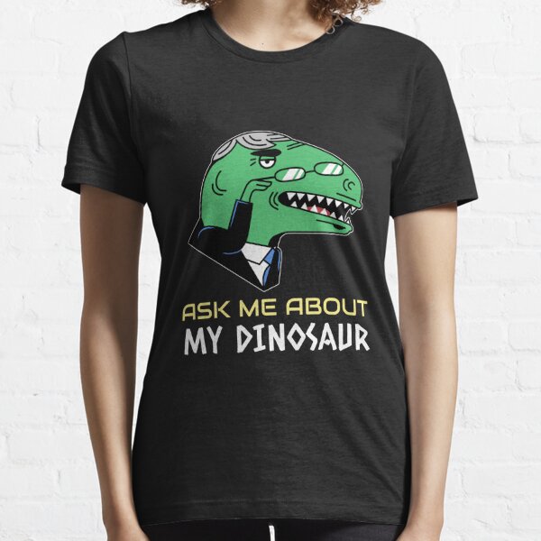 T Rex Dinosaur Cartoon Standing PNG & SVG Design For T-Shirts