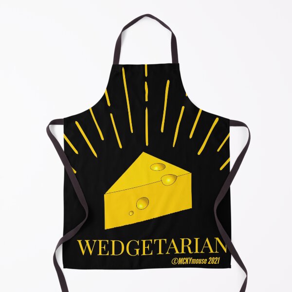 Item preview, WEDGETARIAN CHEESE LOVERS LOGO designed and sold by MCKYmouse.