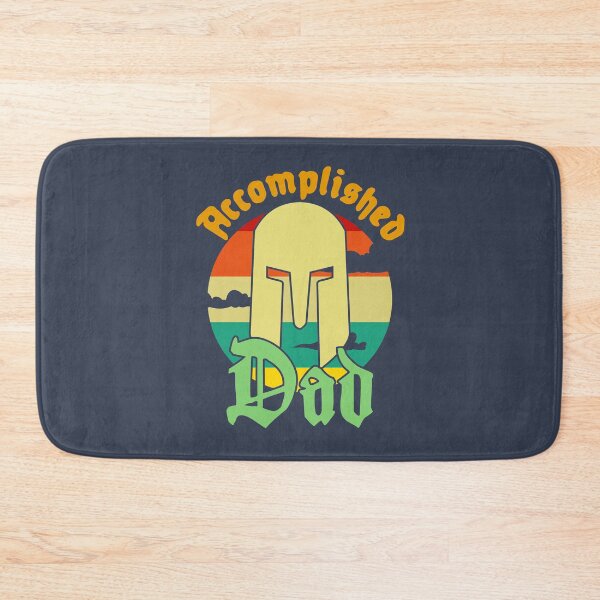 Item preview, Accomplished Dad - Helmet and Sunset Sky designed and sold by Chubuter.