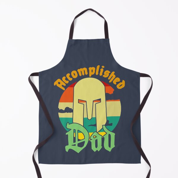 Item preview, Accomplished Dad - Helmet and Sunset Sky designed and sold by Chubuter.