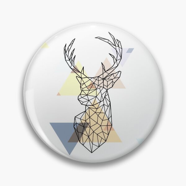 Item preview, Geometric deer designed and sold by della95.