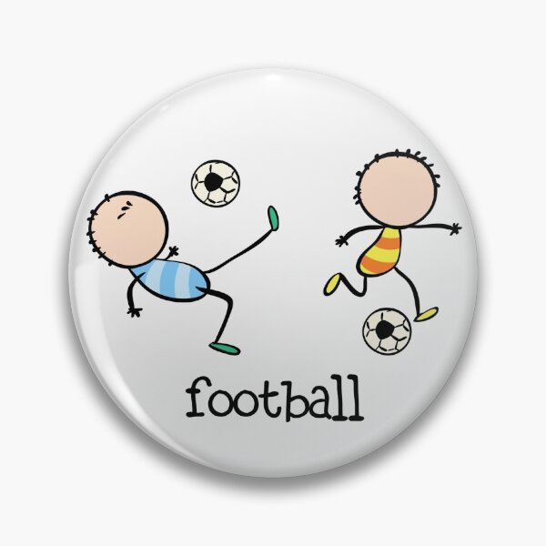 Item preview, Hand Drawn Kicking Football designed and sold by della95.