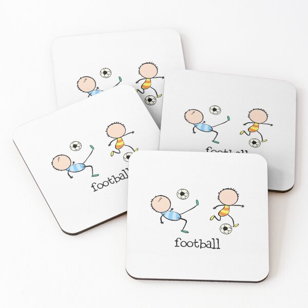 Item preview, Hand Drawn Kicking Football designed and sold by della95.
