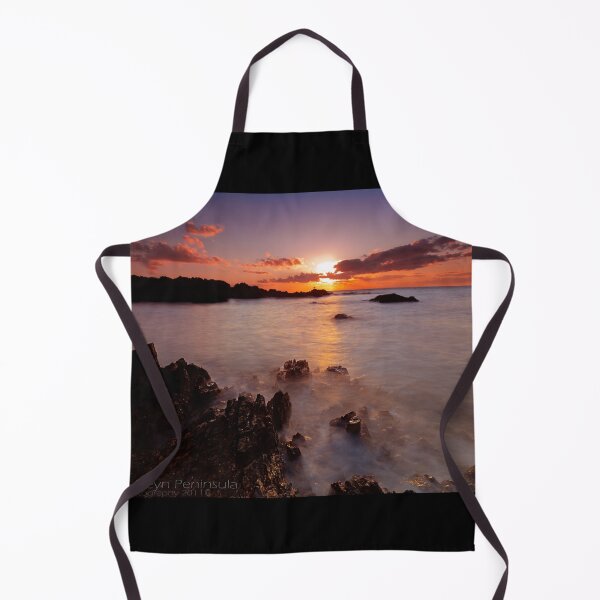 Item preview, Porth Oer rocky beach sunset designed and sold by bcash.